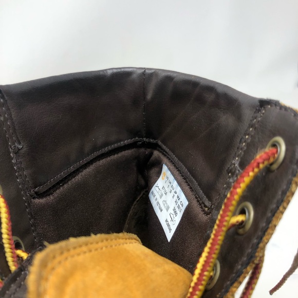 Timberland Women’s Earth Keepers Glancy Boots Wheat Leather Size 8 - Picture 9 of 16